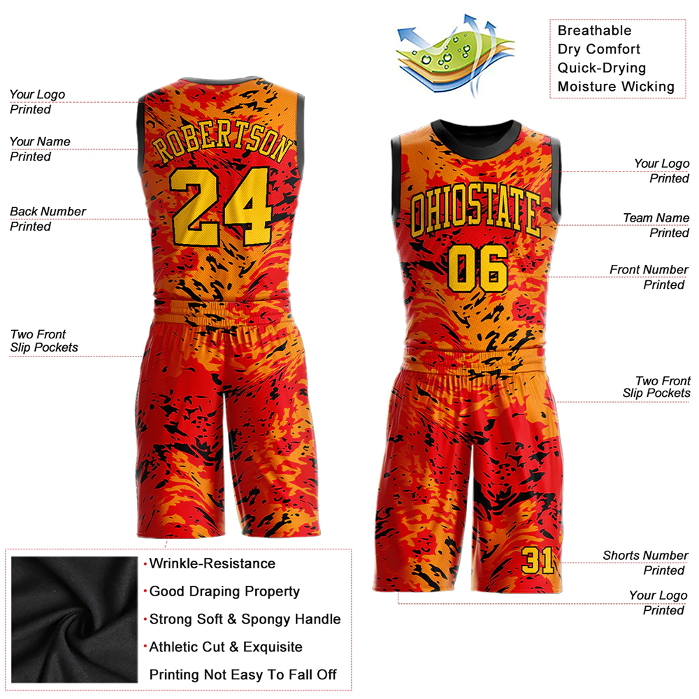 Sublimation Basketball Uniform